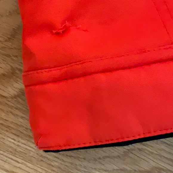 Vibrant Red Kids Snow Pants - Picture 5 of 10